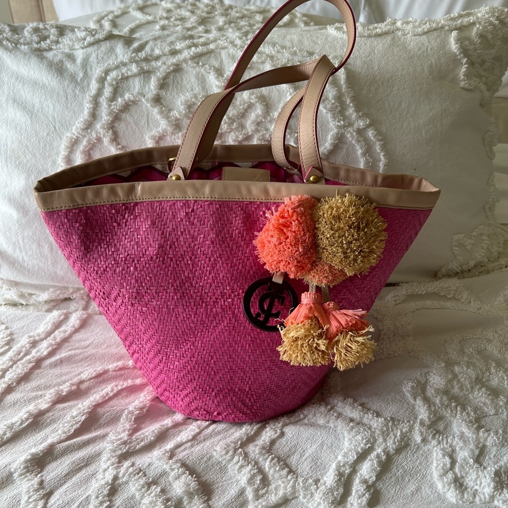 Vintage Juicy Couture Straw Tote